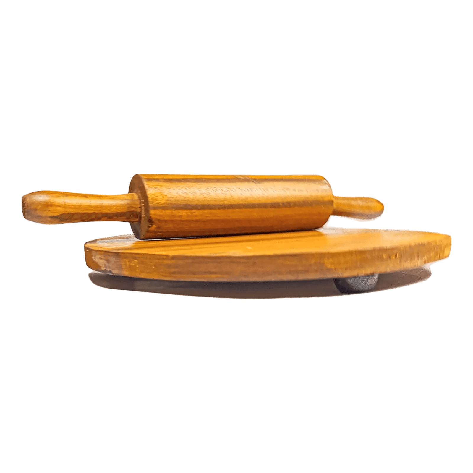 Traditional Wooden Rolling Board & (Chakla–Belan) - Image 1