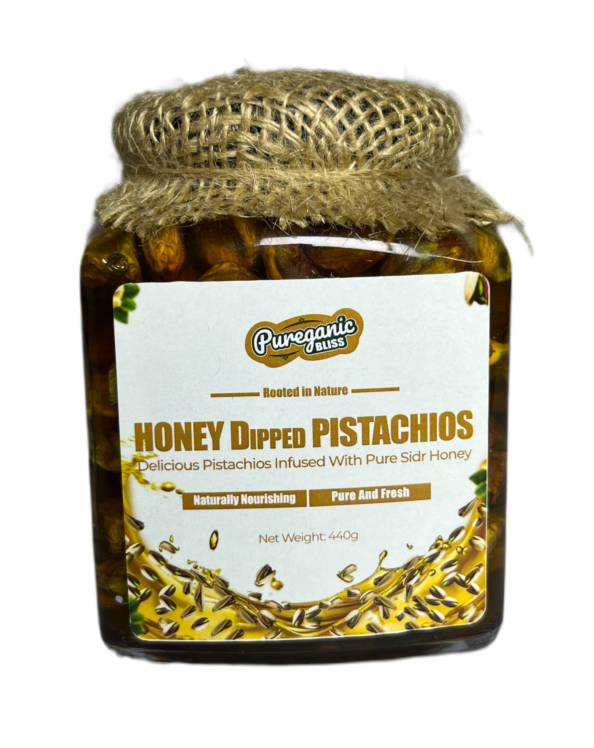 Honey dipped Pistachios (Large) - Image 1