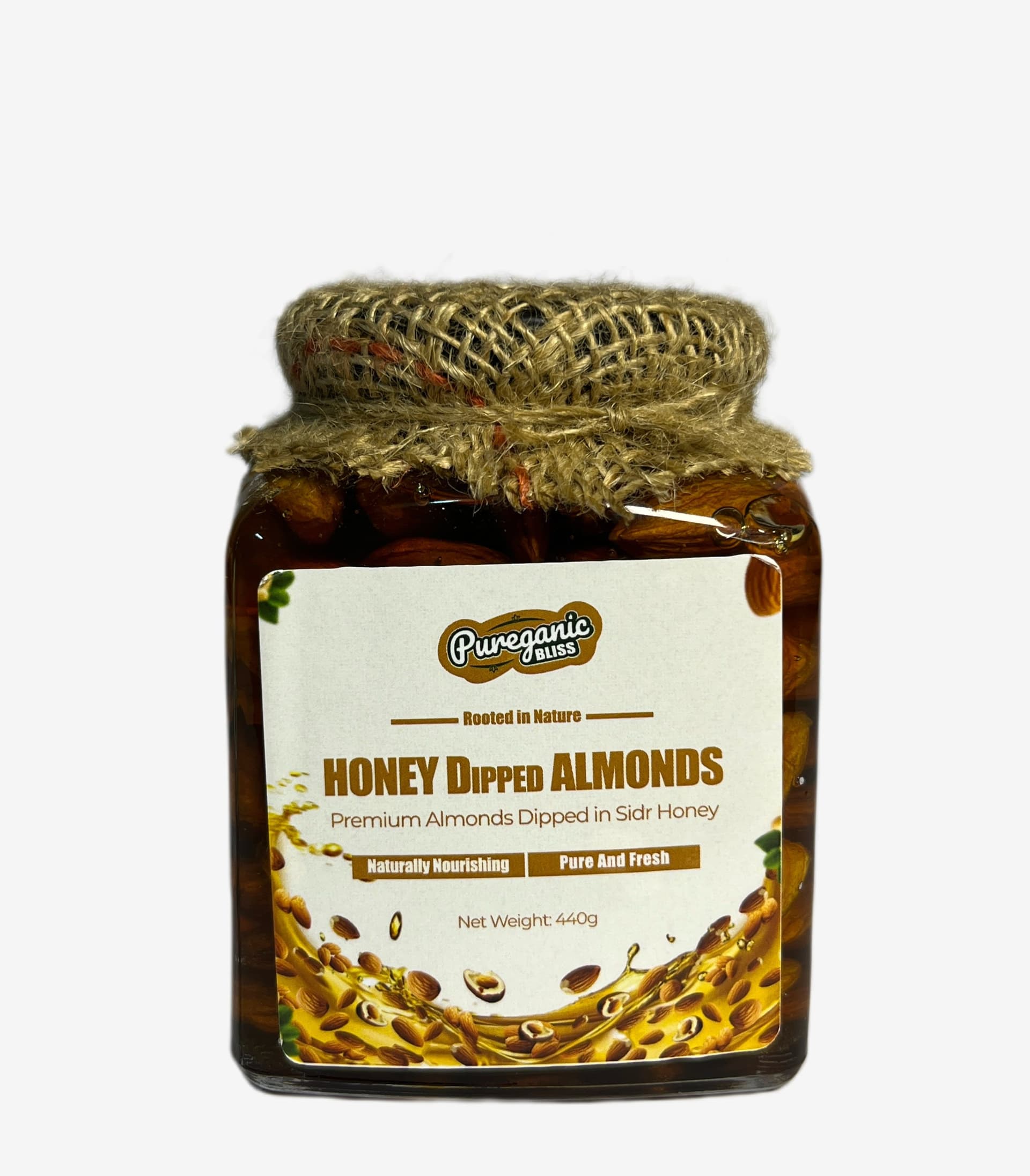 Honey dipped Almonds (Large) - Image 1